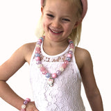 Maisy Kitty Necklace 16mm by Bubblegum Bella