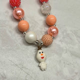 Olaf Orange Necklace