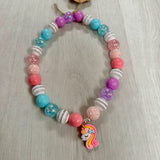 Unicorn Necklace 20mm by Bubblegum Bella