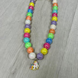 JR Unicorn Necklace 16mm by Bubblegum Bella