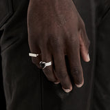 Love Claw Ring Onyx Size N by Stolen Girlfriends Club