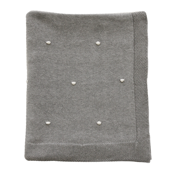 Agne - Light Grey Throw