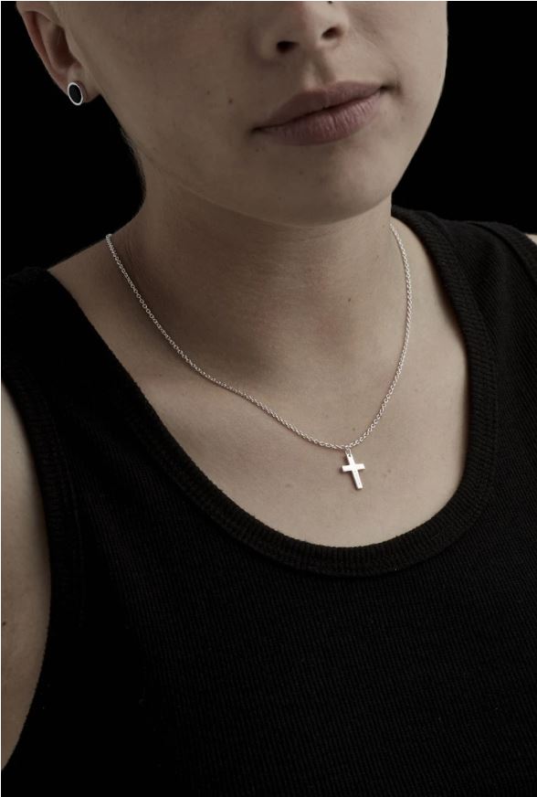 Baby Cross Necklace by Stolen Girlfriends Club