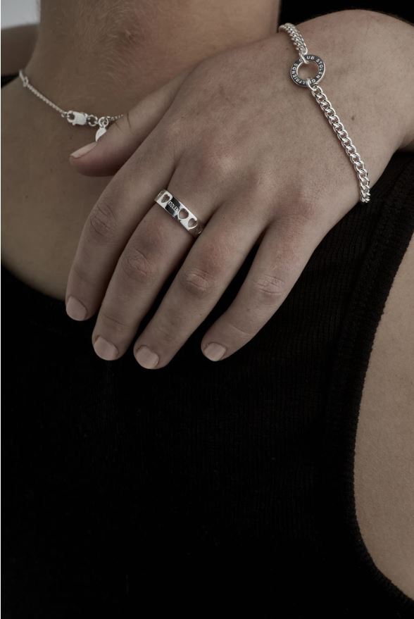 Heartless Band Ring by Stolen Girlfriends Club