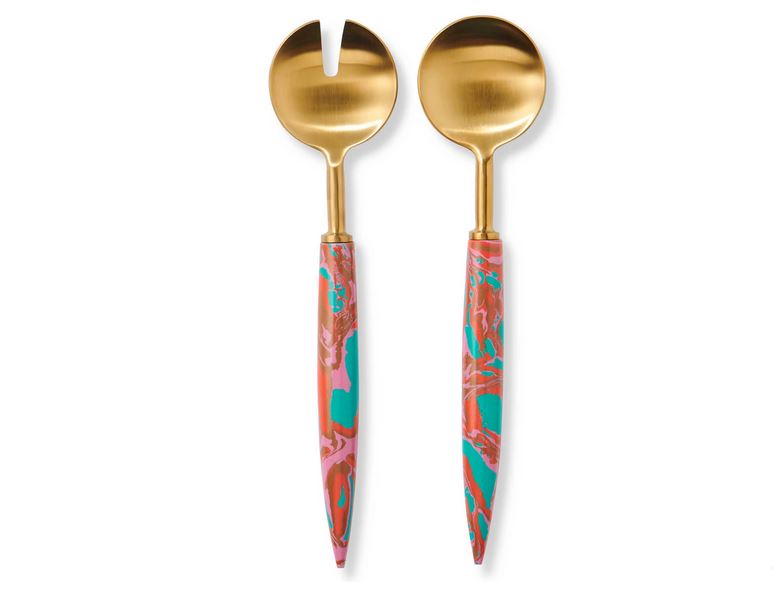 Carnivale Salad Servers by Kip and Co