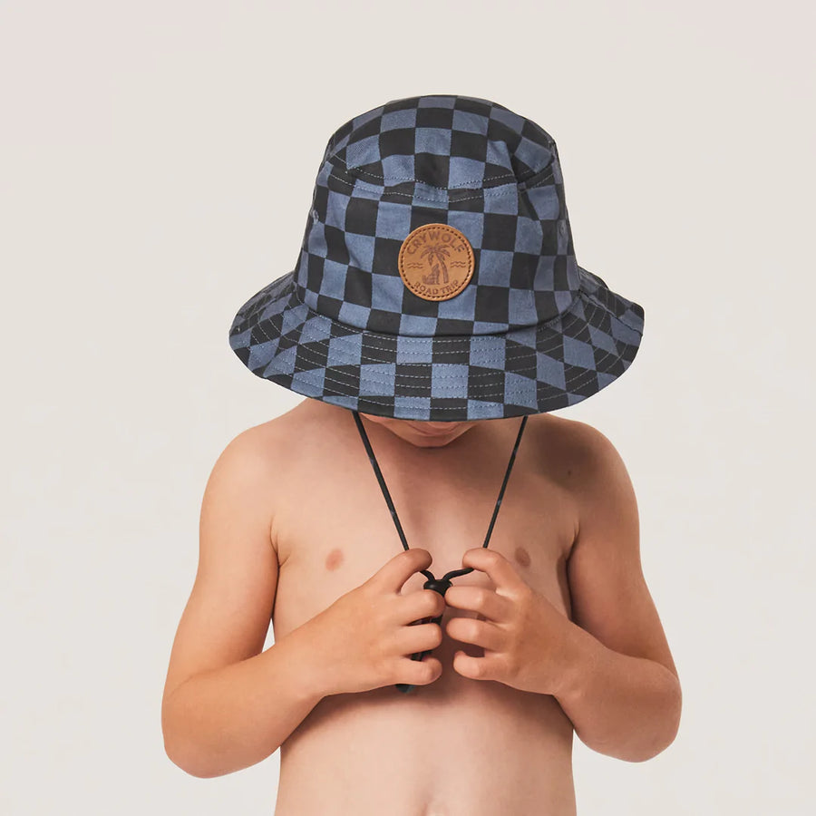 Bucket Hat Checkered by Crywolf Child