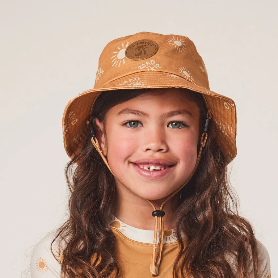 Bucket Hat Sunseeker by Crywolf Child