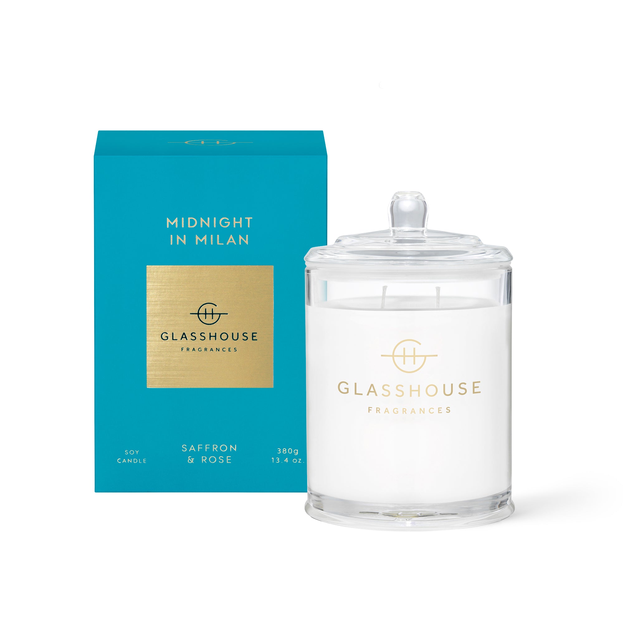 380g-Soy Candle-Midnight in Milan, The decor room NZ