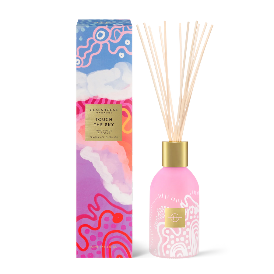 Limited Edition Touch the Sky Pink Suede and Peony 250mL Fragrance Diffuser
