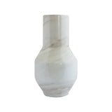 OLYMPIA MARBLE VASE NATURAL H23CM