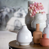 OLYMPIA MARBLE VASE NATURAL H23CM