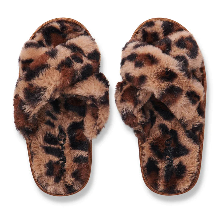Cheetah Kids Slippers by Kip & Co