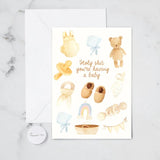 YOURE HAVING A BABY GREETING CARD