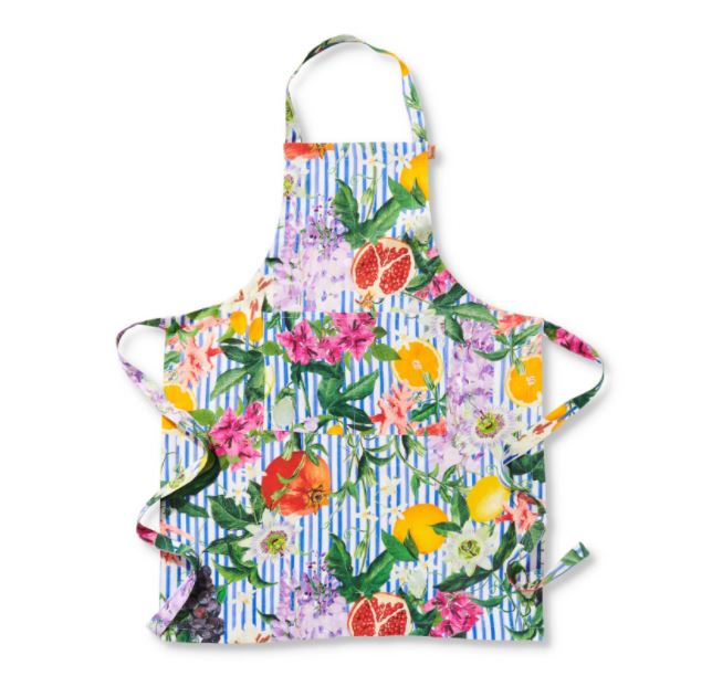 SUMMER IN SICILY LINEN APRON - ONE SIZE