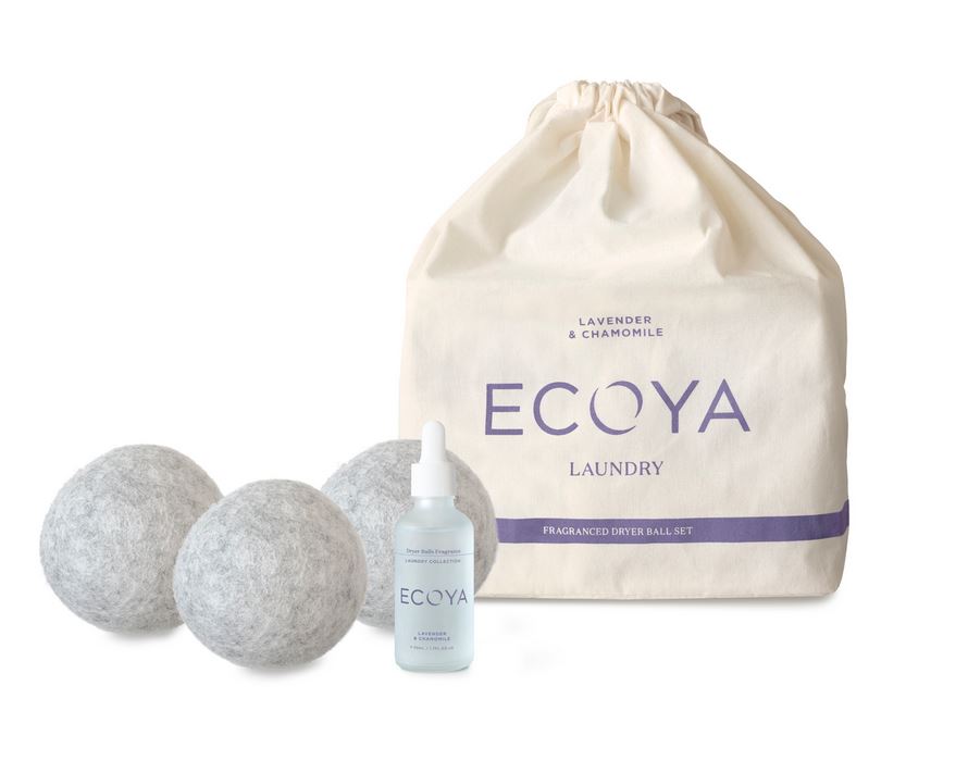 Lavender and Chamomile Dryer Ball Set