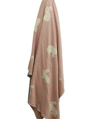 Bunny Blush Throw