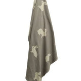 BUNNY GREY THROW