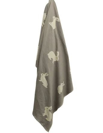 BUNNY GREY THROW