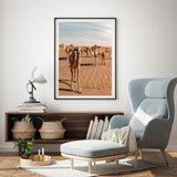 A2 NATURAL FRAMED - SMILEY CAMEL