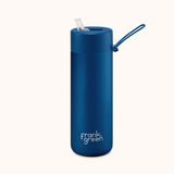 Ceramic 20oz Reusable Bottle Deep Ocean
