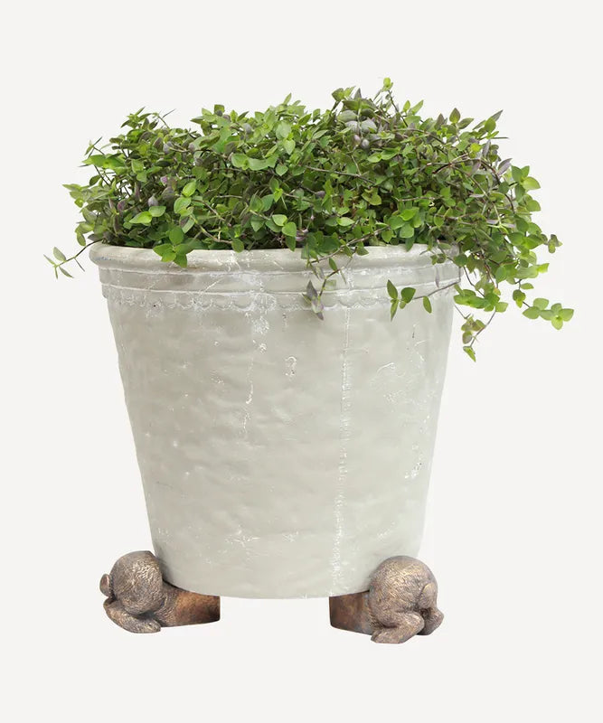 SET OF 3 BUNNY TAIL POT STAND