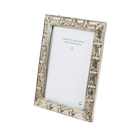 BEE PHOTO FRAME SILVER 4X6