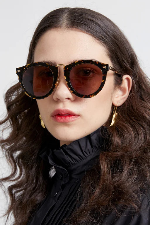 KAREN WALKER EYEWEAR- HARVEST 22 CRACKED TORT |The Decor Room NZ | New ...