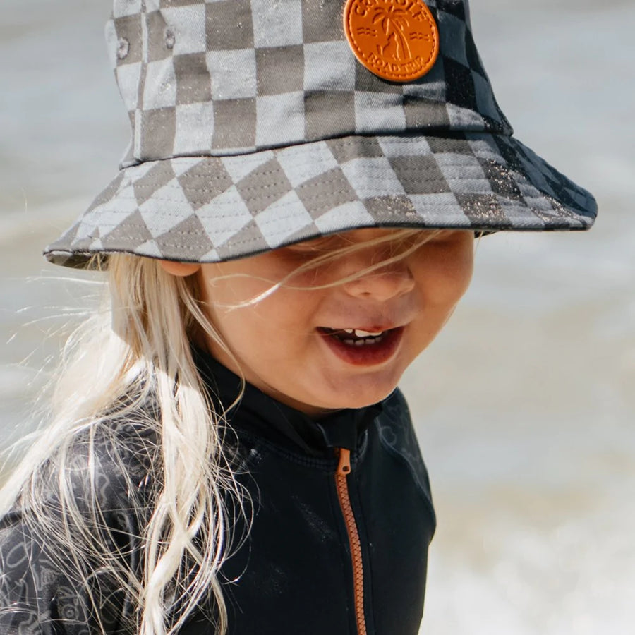 Bucket Hat Checkered by Crywolf Child