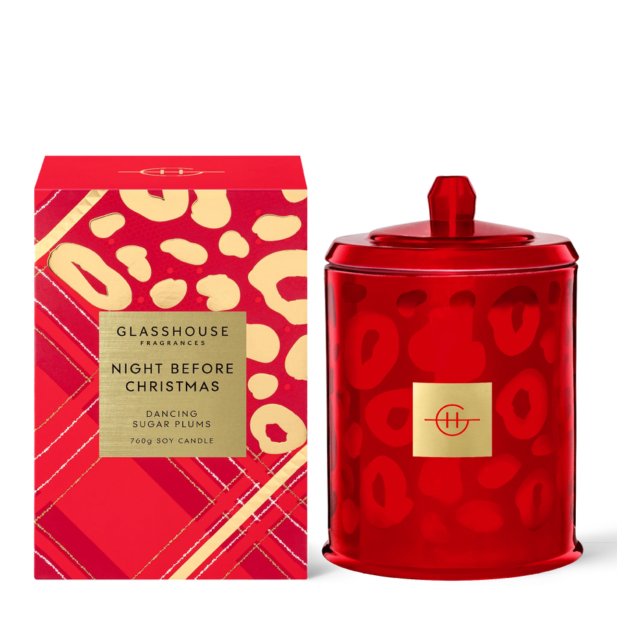 Limited Edition 380g Night Before Christmas Dancing Sugar Plums Candle