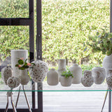 OLYMPIA MARBLE VASE NATURAL H23CM
