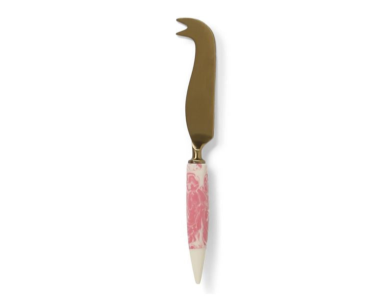 PINK MARBLE CHEESE KNIFE