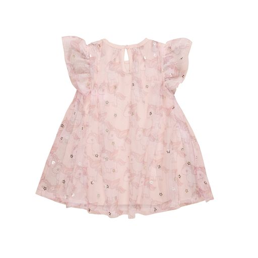 Unicorn Flutter Sleeve Dress