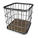 SQAURE METAL BASKET