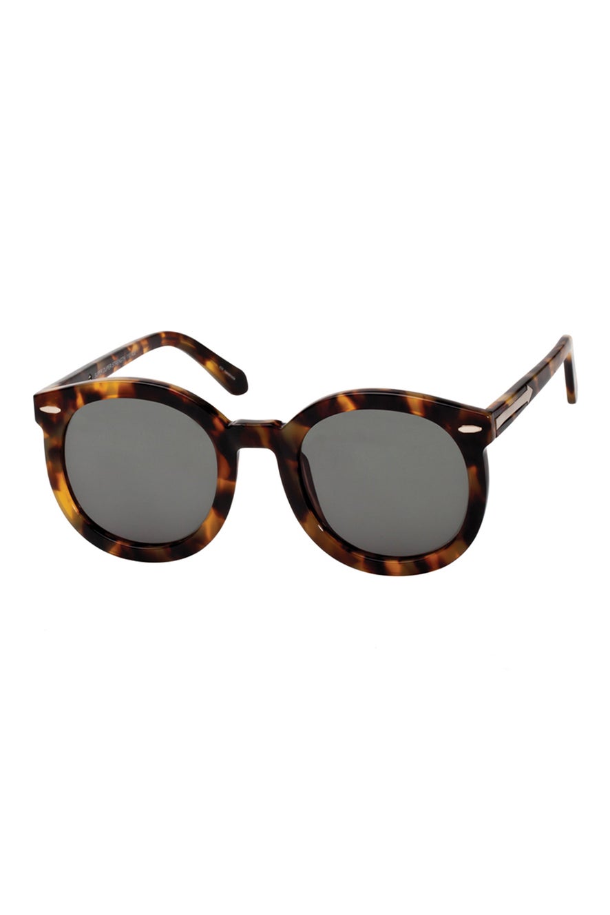 KAREN WALKER EYEWEAR- SUPER DUPER STRENGTH CRAZY TORT