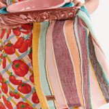 HAT TRICK WOVEN STRIPE LINEN TEA TOWEL ONE SIZE by Kip and Co